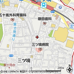 神奈川県横浜市瀬谷区三ツ境19-6周辺の地図