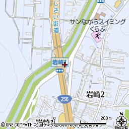 岩崎１周辺の地図