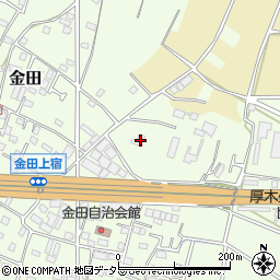 神奈川県厚木市金田662周辺の地図