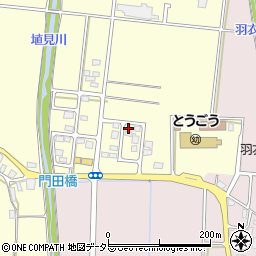 鳥取県東伯郡湯梨浜町門田23-20周辺の地図