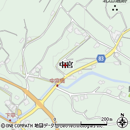 長野県飯田市上久堅611周辺の地図