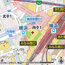 ビースリー　横浜高島屋店周辺の地図