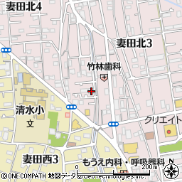 神奈川県厚木市妻田北3丁目1-31周辺の地図