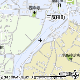 神奈川県横浜市旭区三反田町127周辺の地図