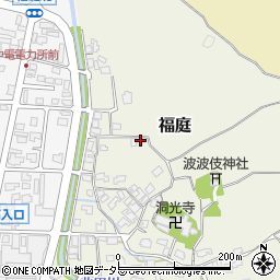 鳥取県倉吉市福庭1322周辺の地図