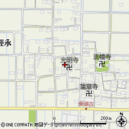 岐阜県揖斐郡揖斐川町脛永745周辺の地図