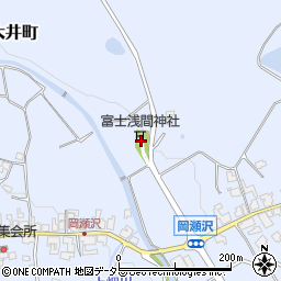 岐阜県恵那市大井町2383周辺の地図