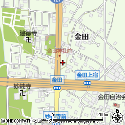 神奈川県厚木市金田475周辺の地図