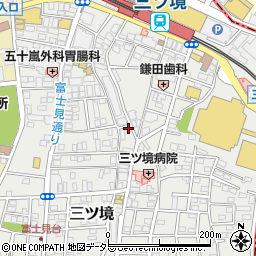 神奈川県横浜市瀬谷区三ツ境20-1周辺の地図