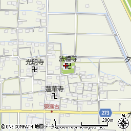 岐阜県揖斐郡揖斐川町脛永1072周辺の地図