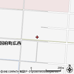 鳥取県鳥取市国府町広西595周辺の地図