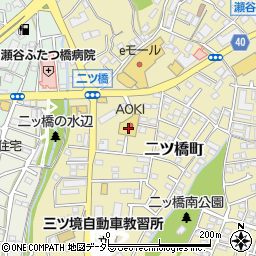 神奈川県横浜市瀬谷区二ツ橋町163周辺の地図