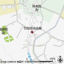 千葉県市原市引田33周辺の地図