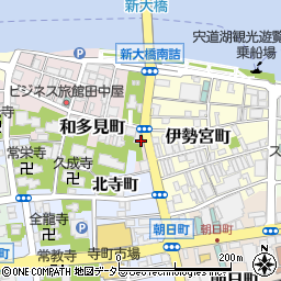 UWOZA 松江周辺の地図