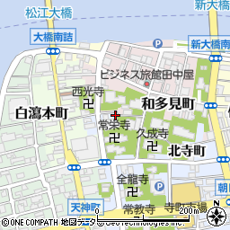 島根県松江市寺町北寺町169-8周辺の地図