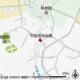 引田自治会館周辺の地図