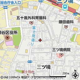 神奈川県横浜市瀬谷区三ツ境102-23周辺の地図