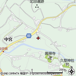 長野県飯田市上久堅1704周辺の地図