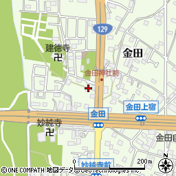 神奈川県厚木市金田473周辺の地図