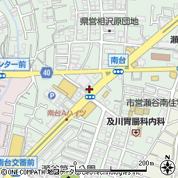 神奈川県横浜市瀬谷区南台1丁目37周辺の地図