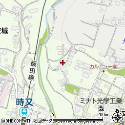 長野県飯田市時又605-2周辺の地図