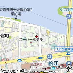 東京海上日動火災保険株式会社　山陰中央支社周辺の地図