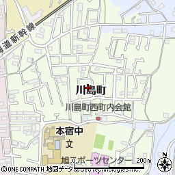 神奈川県横浜市旭区川島町1969周辺の地図