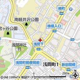 横浜イタリアンダイニング Lu’s CAFE（ルーズカフェ）周辺の地図