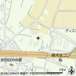 神奈川県厚木市金田642周辺の地図