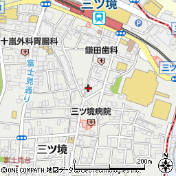 神奈川県横浜市瀬谷区三ツ境12周辺の地図