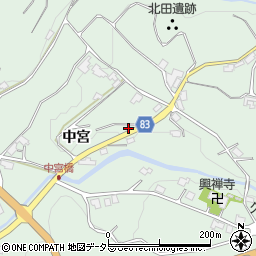 長野県飯田市上久堅1721周辺の地図