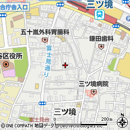 神奈川県横浜市瀬谷区三ツ境101-21周辺の地図