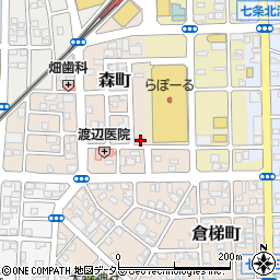 京都府舞鶴市森町16-11周辺の地図