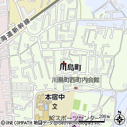 神奈川県横浜市旭区川島町1969-5周辺の地図