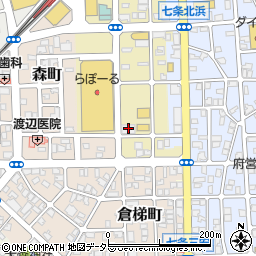 ココス東舞鶴店周辺の地図