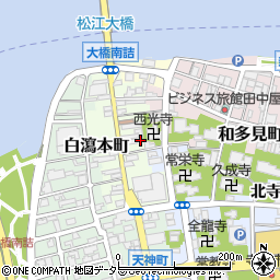 島根県松江市白瀉本町68周辺の地図