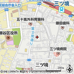 神奈川県横浜市瀬谷区三ツ境102-4周辺の地図