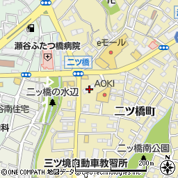 神奈川県横浜市瀬谷区二ツ橋町162-3周辺の地図
