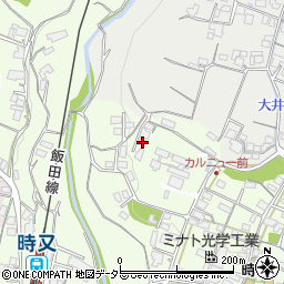長野県飯田市時又245周辺の地図