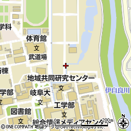 岐阜県岐阜市柳戸周辺の地図