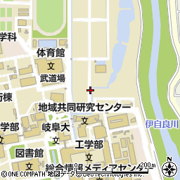 岐阜県岐阜市柳戸周辺の地図
