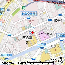 すき家横浜北幸店周辺の地図