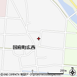 鳥取県鳥取市国府町広西69周辺の地図