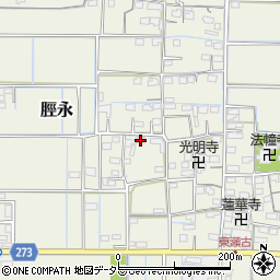 岐阜県揖斐郡揖斐川町脛永743周辺の地図