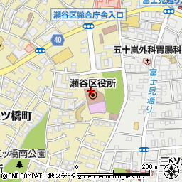 神奈川県横浜市瀬谷区二ツ橋町190-1周辺の地図