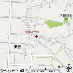 岐阜県美濃加茂市蜂屋町伊瀬380周辺の地図