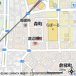 京都府舞鶴市森町19-7周辺の地図