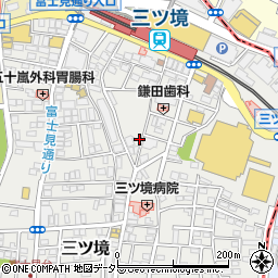 神奈川県横浜市瀬谷区三ツ境19-8周辺の地図