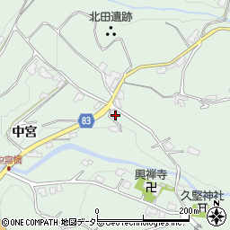 長野県飯田市上久堅1685周辺の地図
