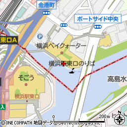 神奈川県横浜市神奈川区金港町1周辺の地図